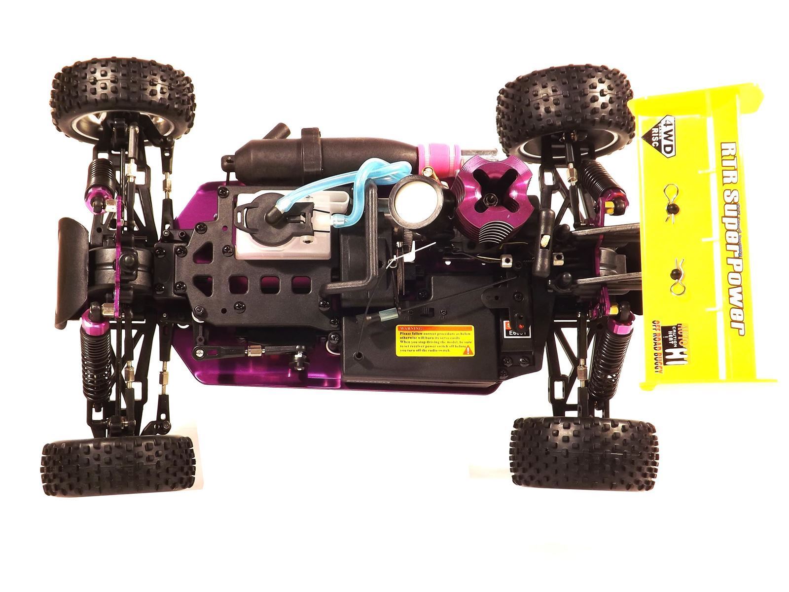 1/10 4wd buggy coche de radio control de gasolina - Imagen 2