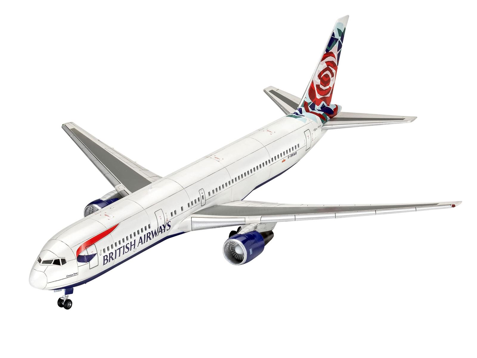 1/144 Boeing 767-300ER British Airways REVELL (03862) - Imagen 2