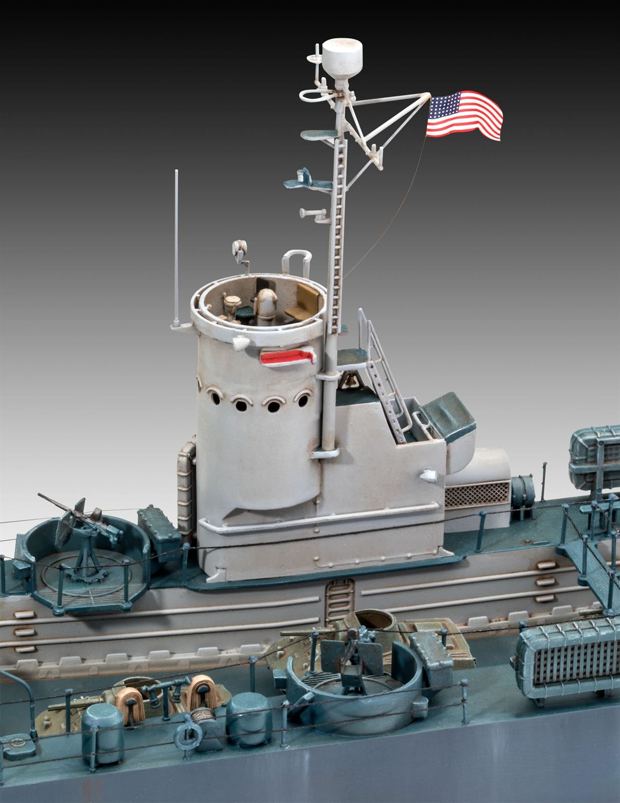 1/144 US Navy Landing Ship Medium (Bofors 40 mm gun) REVELL 05169 - Imagen 2