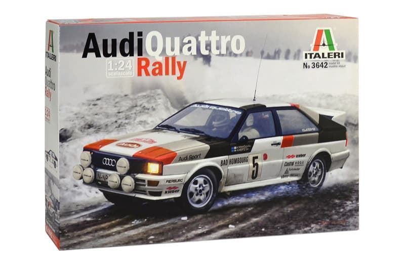 1/24 audi quattro rally montecarlo 1981 - Imagen 2