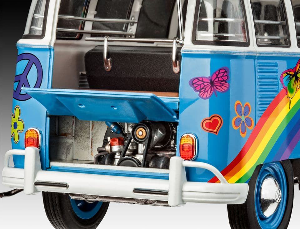 1/24 VW T1 Samba Bus Flower Power - Imagen 7