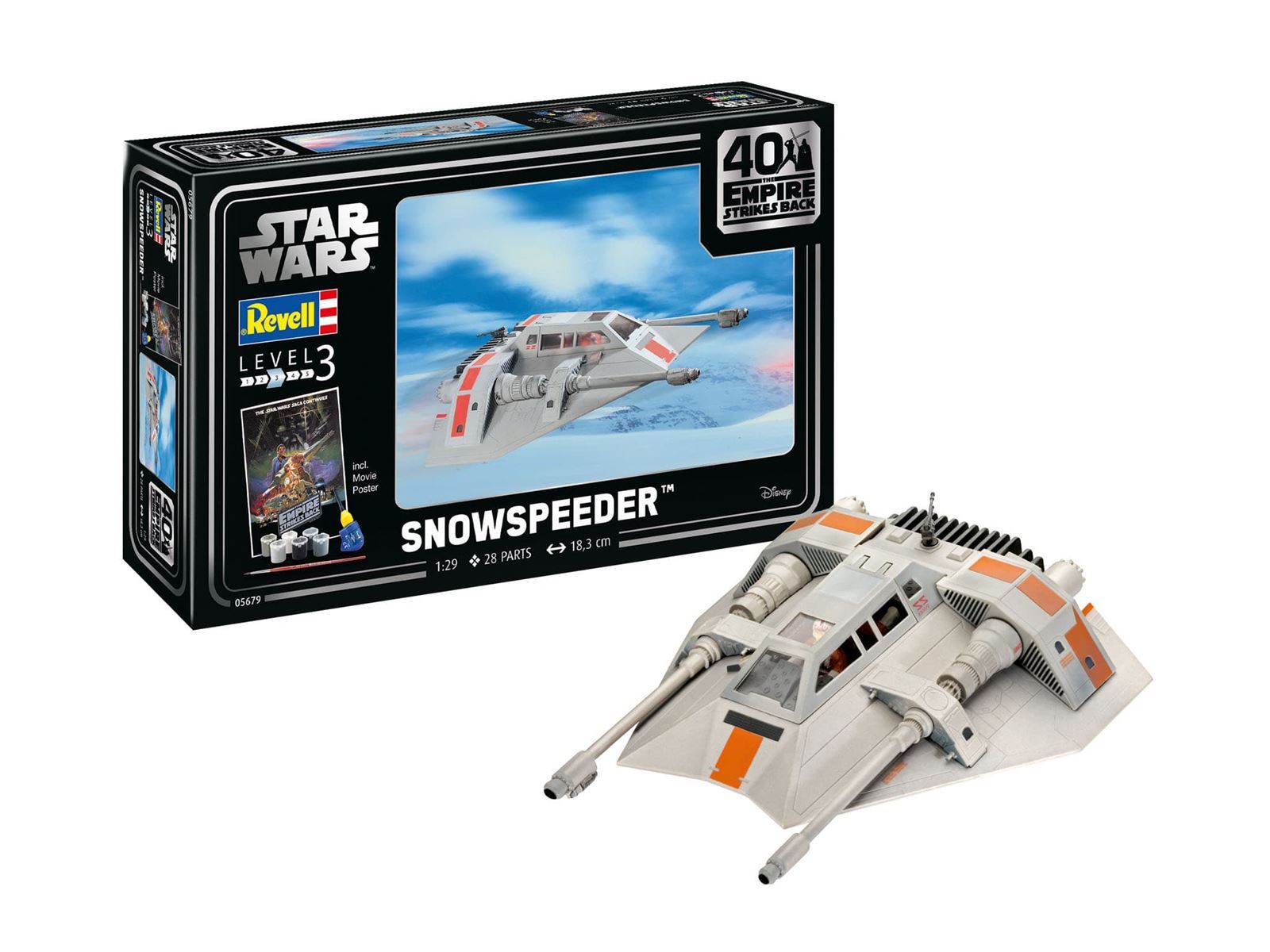 1/29 Gift Set Snowspeeder - 40th Anniversary The Empire Strikes Back - Imagen 1