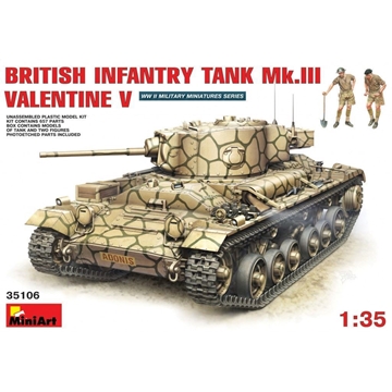 1/35 British Infantry Tank Mk.3 Valentine Mk. 5 - Imagen 1