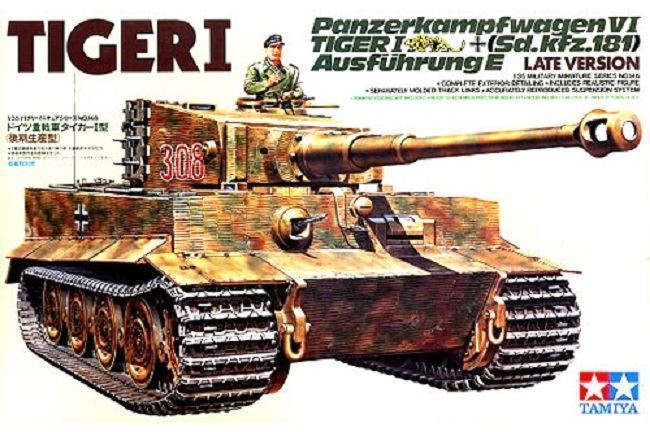 1/35 German Tiger I Tank Late Version - Imagen 1
