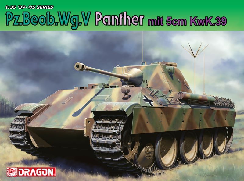 1/35 Pz.Beog.Wg.V PANTHER mit 5cm Kw.K.39/1 - Imagen 1