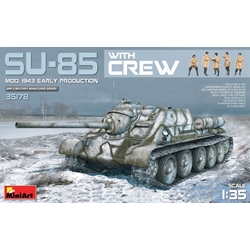 1/35 SU-85 Mod. 1943 (Early Production) w/Crew - Imagen 1