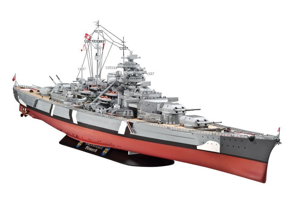 1/350 Battleship Bismarck (MIlitary Ships) REVELL (05040) - Imagen 1