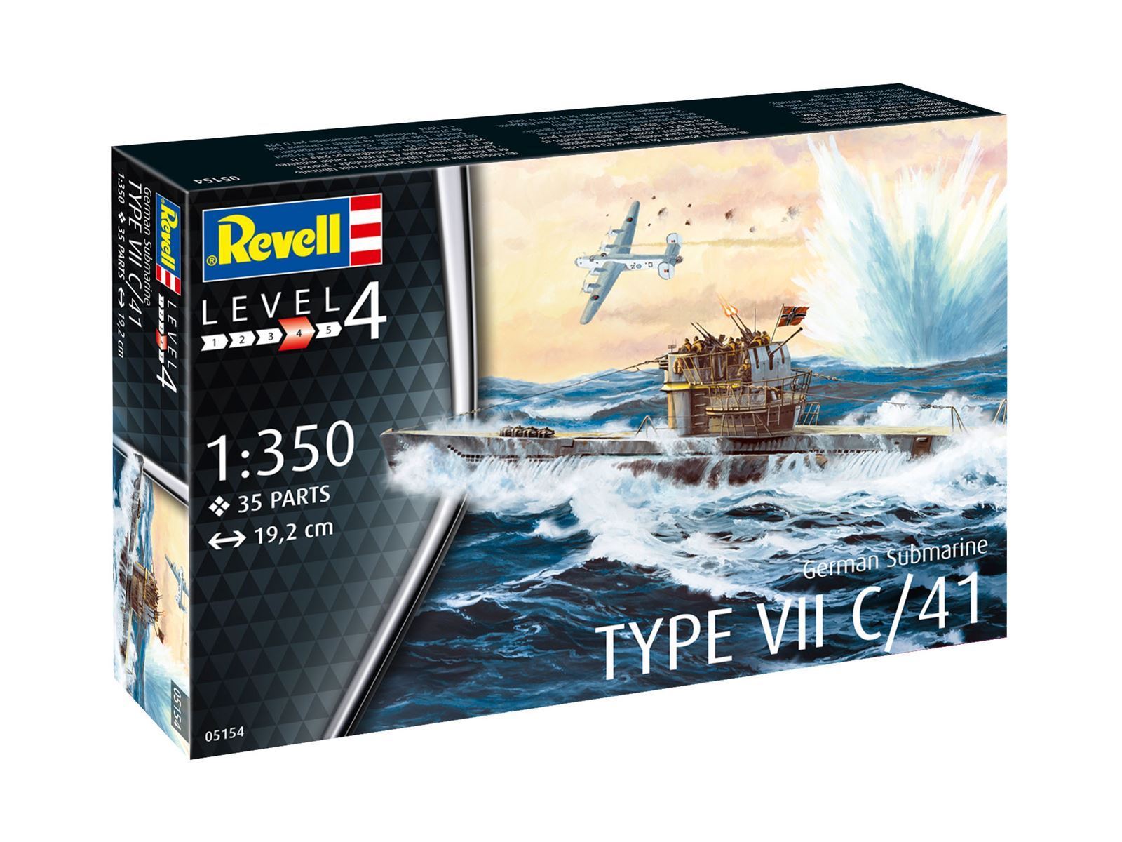 1/350 German Submarine Type VII C/41 - Imagen 5