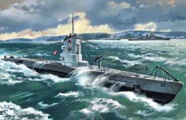 1/350 U-Boat Type IIB (1939), German Submarine - Imagen 1