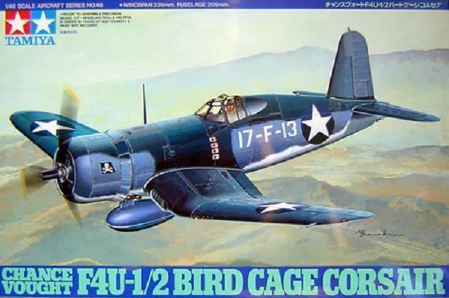 1/48 change Vought F4U-1/2 Bird Cage Corsair - Imagen 1