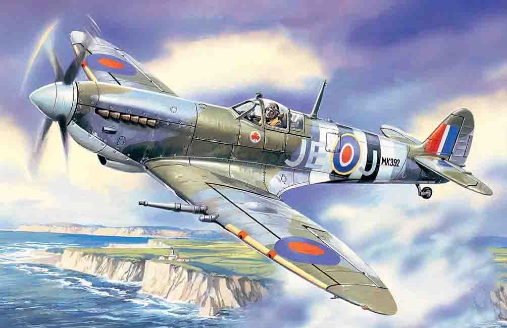 1/48 Spitfire Mk.IX, WWII British Fighter (ICM)(48061) - Imagen 1