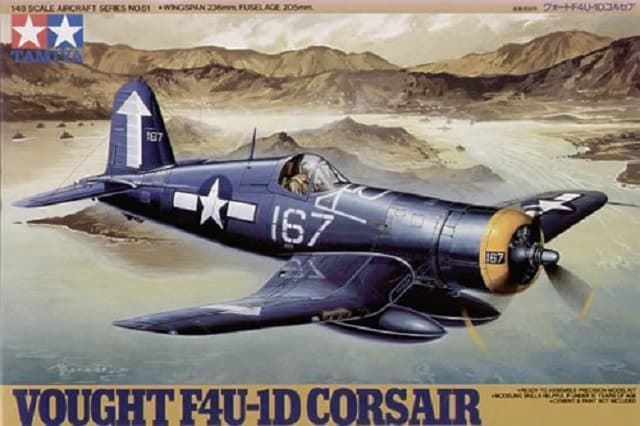 1/48 Vought F4U-1D Corsair TAMIYA 61061 - Imagen 1