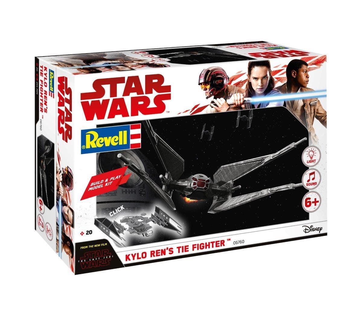 1/70 Star Wars Build & Play Kylo Ren's TIE Fighter (Episode VIII) - Imagen 1