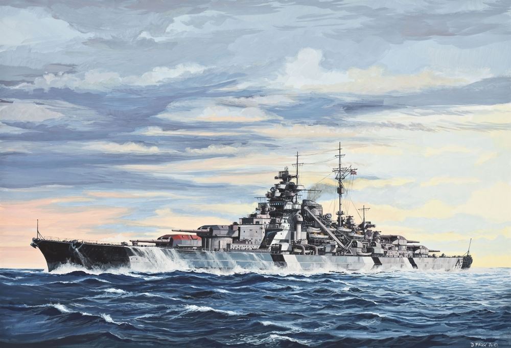 1/700 Battleship Bismarck (Revell) - Imagen 7
