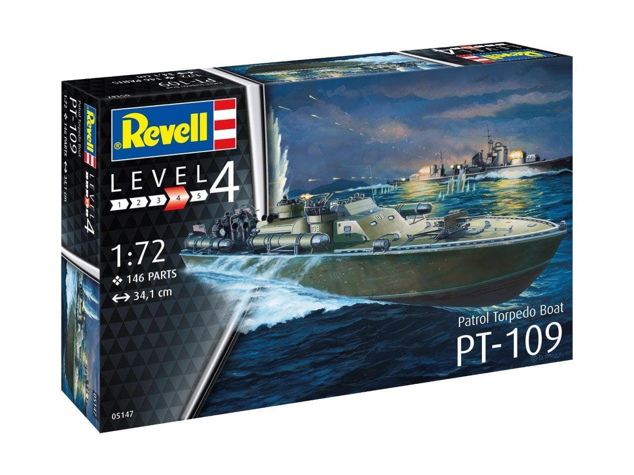 1/72 Patrol Torpedo Boat PT109 ( REVELL 05147) - Imagen 6