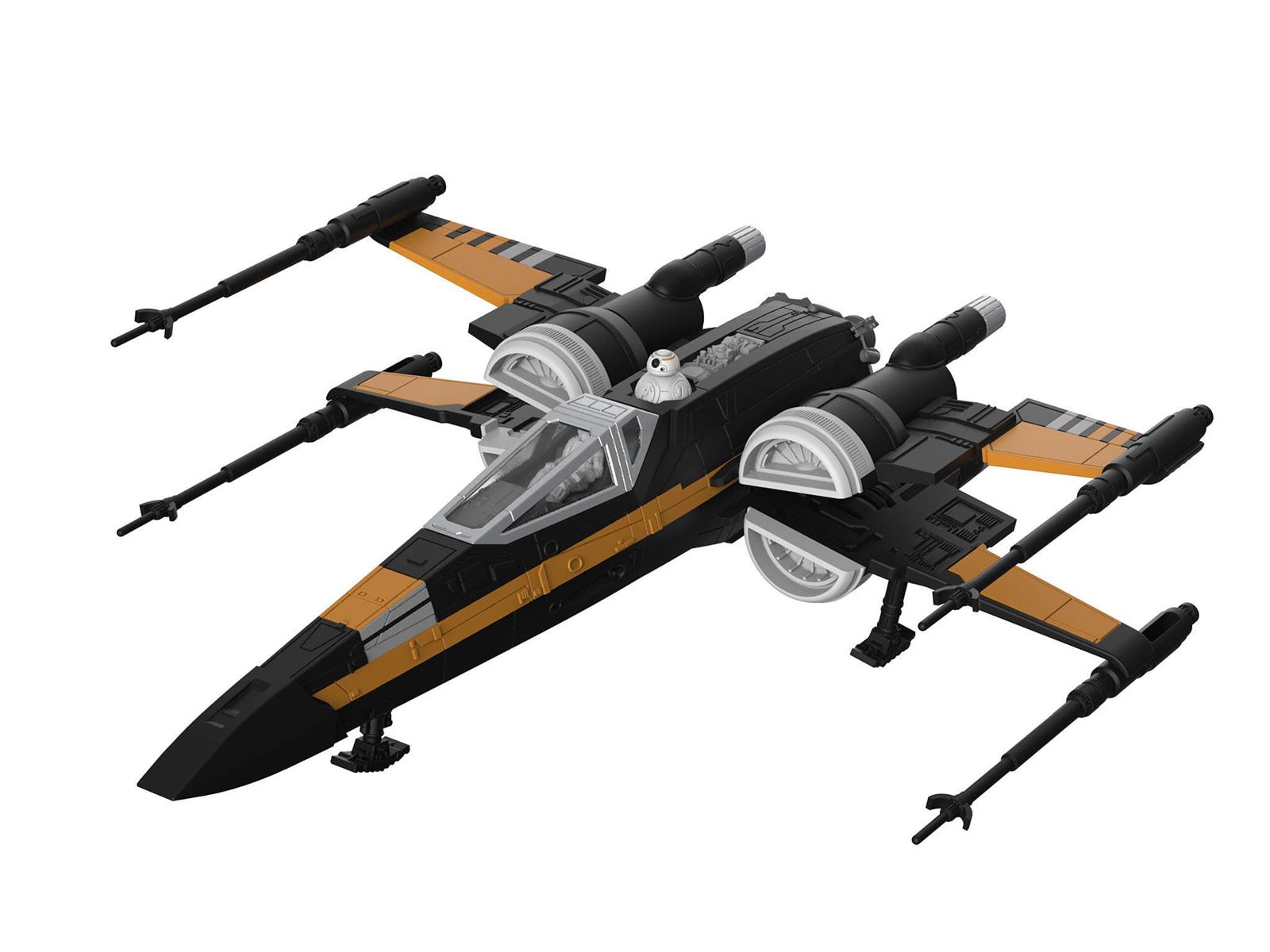 1/78 Poe's Boosted X-wing Fighter - Imagen 2