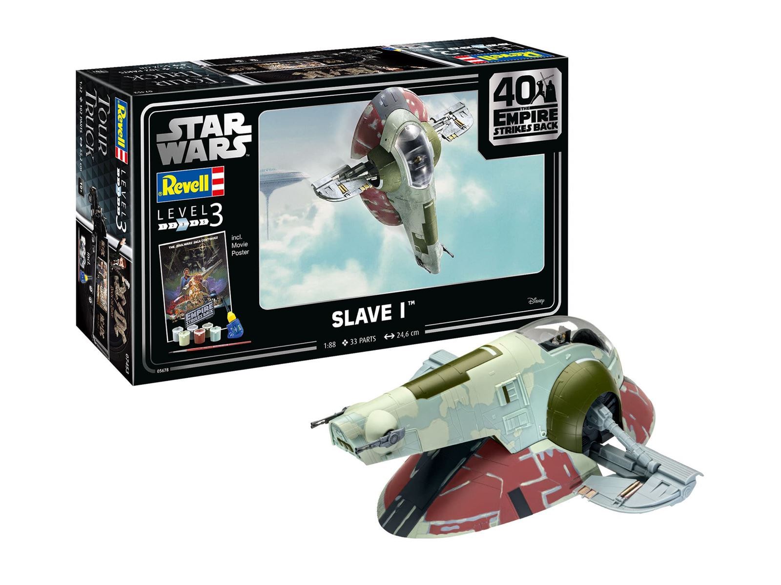 1/88 Gift Set Slave I - 40th Anniversary The Empire Strikes Bac - Imagen 1