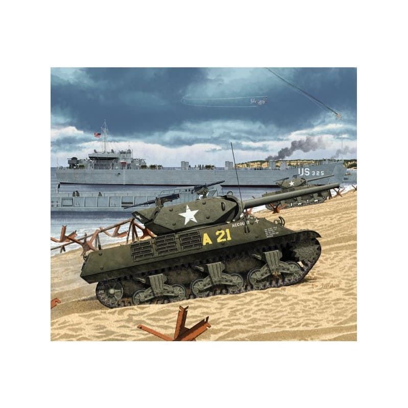 ACADEMY 1/35  US ARMY M10 GMC "Anniv.70 Normandy Invasion 1944" (13288) - Imagen 1