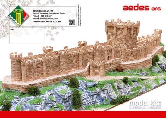Aedes (1017) Castillo de Peñafiel - kits construccion casas - Casas ladrillo - Construcción en piedra - Imagen 1