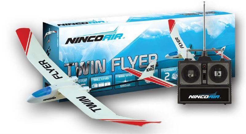 Avión Ninco Twin Flyer - Avión radiocontrol - Avión rc - Avión r/c - Avión teledirigido - Imagen 1
