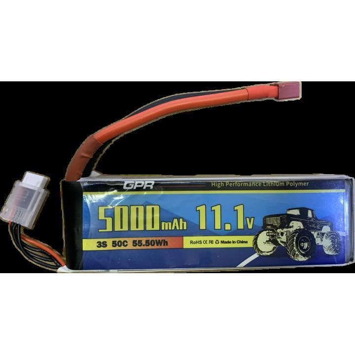 Batería Li-Po 11.1V 5000MAH 50C (T-Dean) - Imagen 1