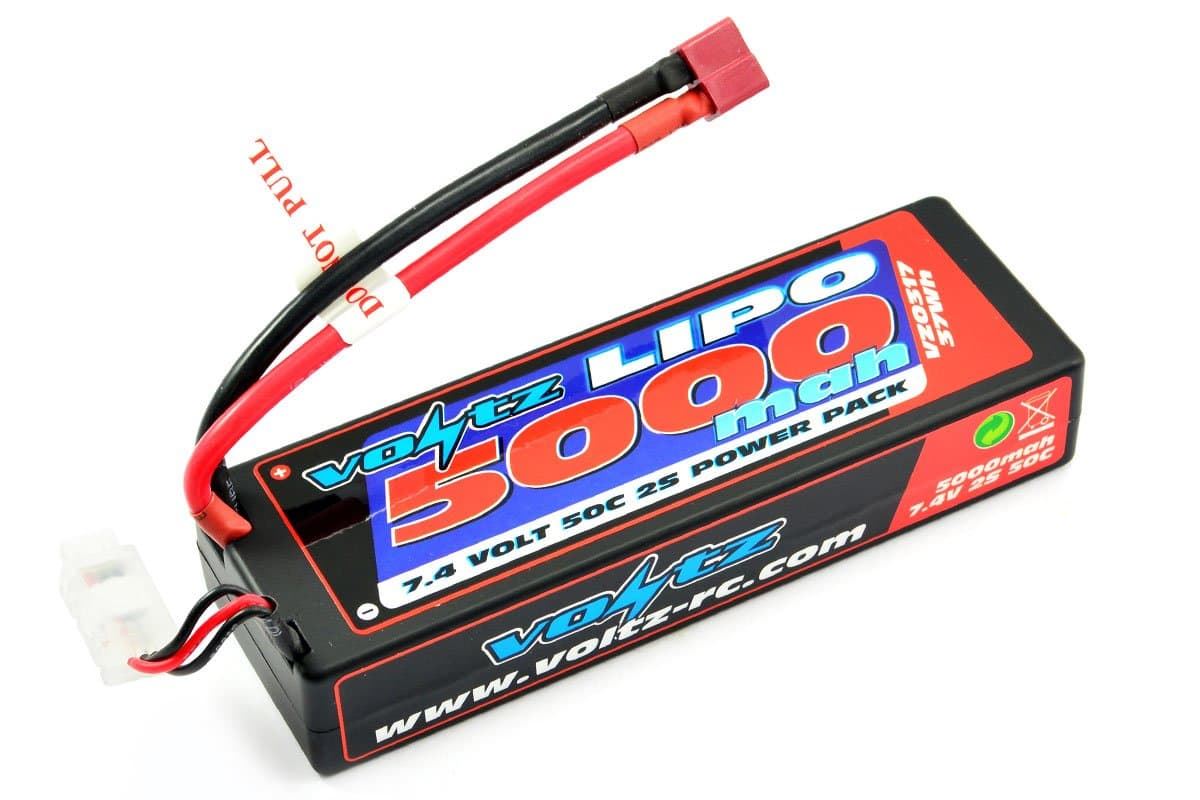 BATERIA LIPO 7,4V 5000MAH 50C HARDCASE - Imagen 1