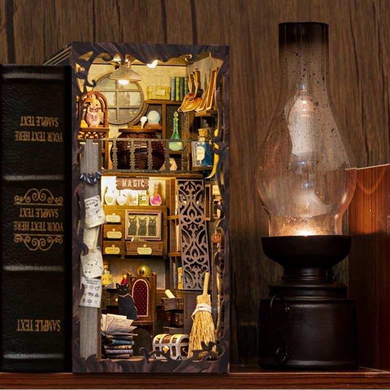 Book Nook Farmacia Mágica "Magic Pharmacist"  (282 piezas). - Imagen 4