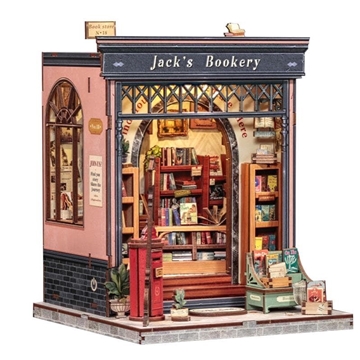 Book Nook Librería "Jack's Bookery" con 330 piezas. - Imagen 1
