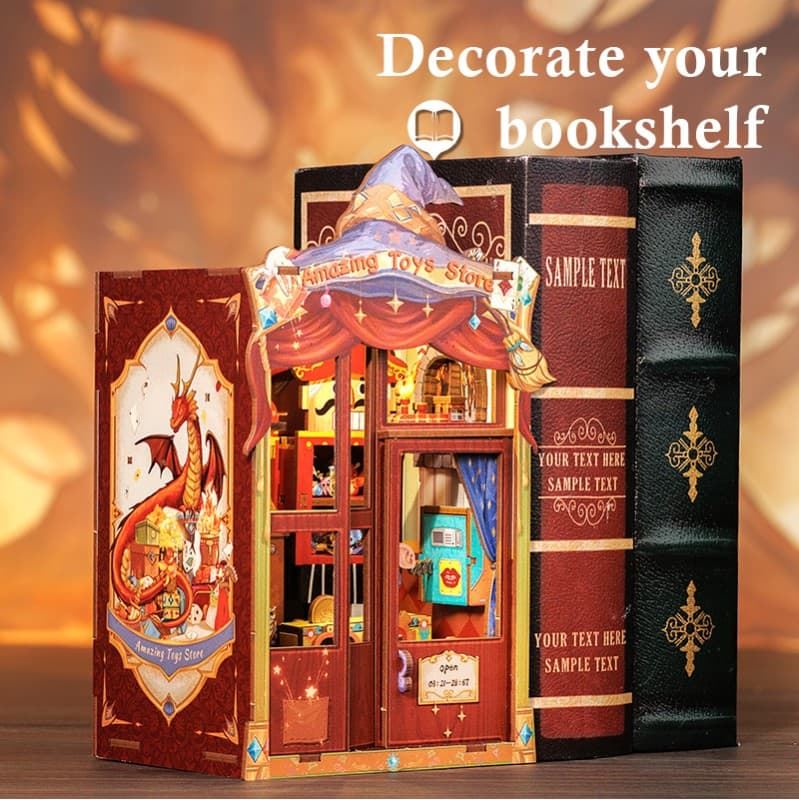 Book Nook Tienda de juguetes "Amazing Toy Store" con 107 piezas - Imagen 4