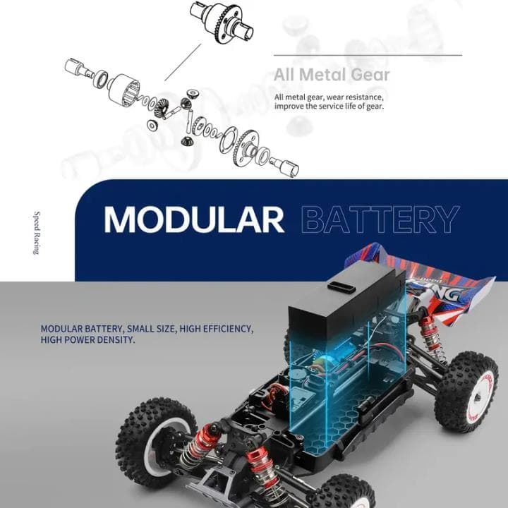 Buggy Brushless 3s 124008 1/12 RTR Wltoys Ref. 124008 - Imagen 11