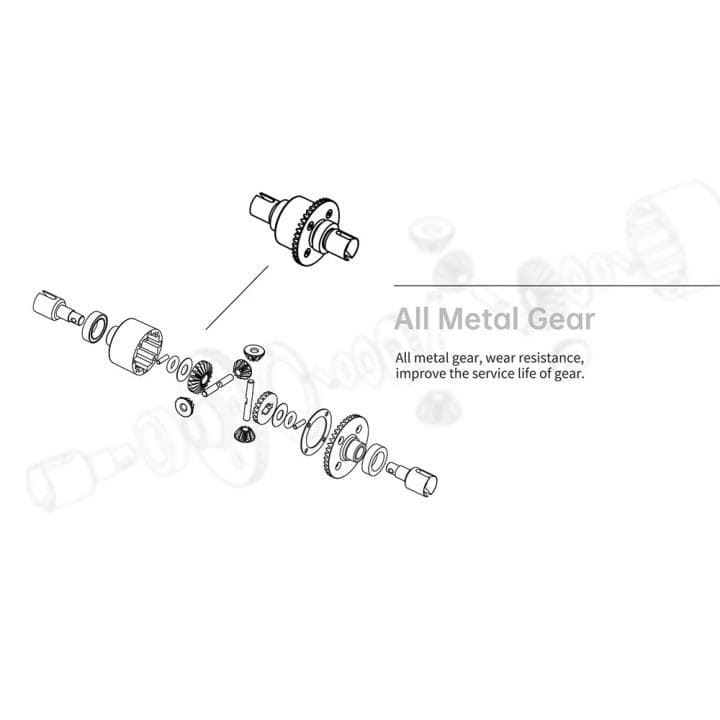 Buggy Brushless 3s 124008 1/12 RTR Wltoys Ref. 124008 - Imagen 9