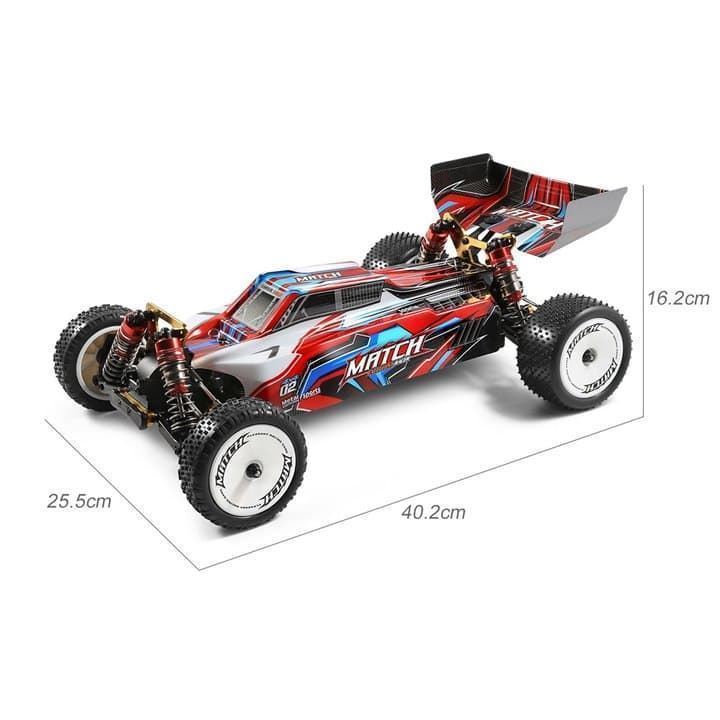 BUGGY MATCH BRUSHED 1/10 RTR WLTOYS Ref. 104001 Coche radio control - Coche rc - Coche r/c - coche teledirigido - Imagen 8