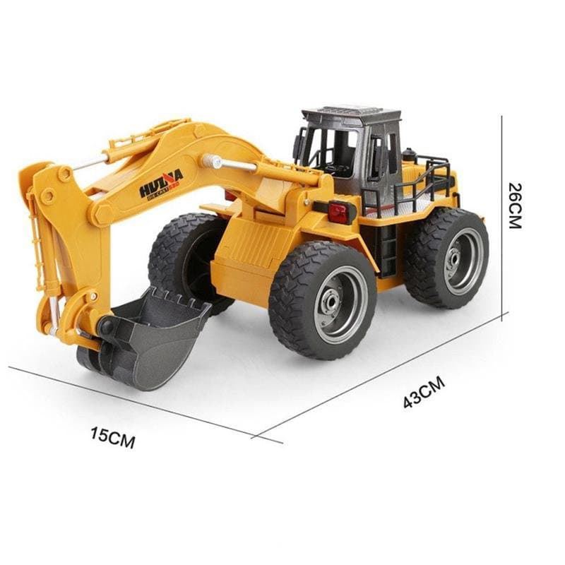 CAMIÓN EXCAVADORA RC 6CH 2.4GHZ 1/18 1530 - Imagen 8