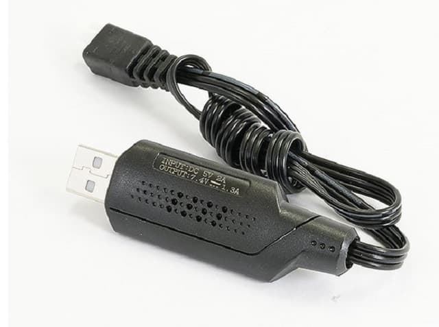 CARGADOR BALANCEADOR USB LIPO 7,4V 1300MAH - Imagen 1