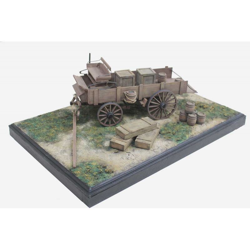 CARRO OLD WEST. Diorama - Imagen 1