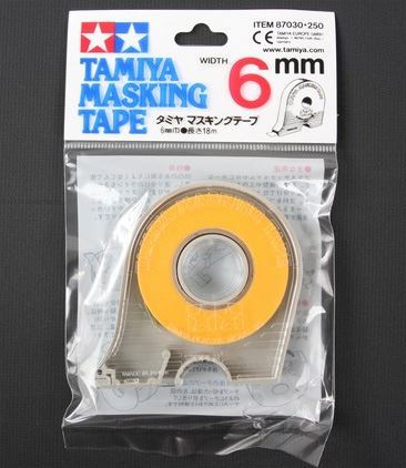 Cinta de enmascarar Tamiya 6 mm. - Imagen 1