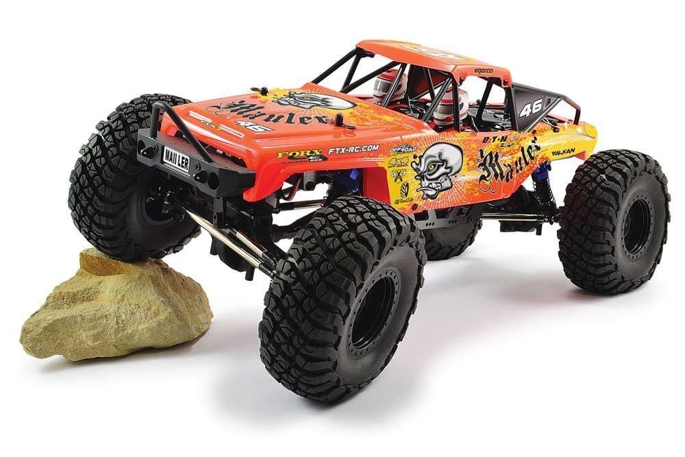 Coche rc rock crawler mauler Brushed 110 naranjaRef. FTX5575R - Imagen 1