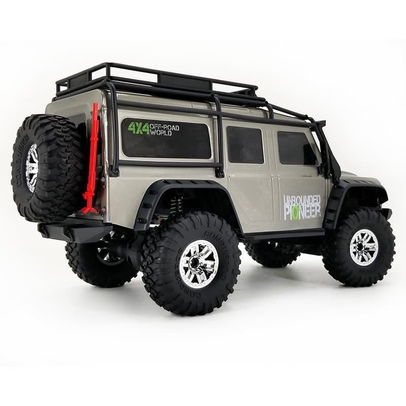 CRAWLER LAND ROVER DEFENDER 1/10 RTR GRIS - Imagen 4