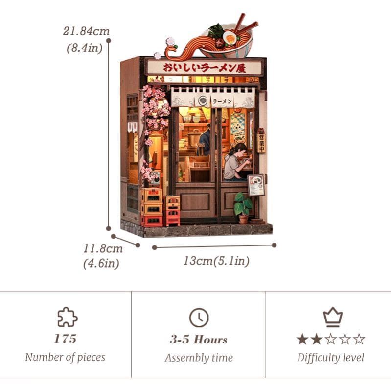 Cutebee Miniature Oishii Kyoto con (175 piezas) - Imagen 4