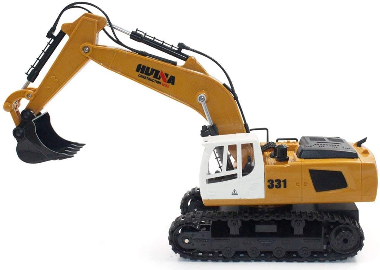 Excavadora rc 1/18 con 9 canales Huina 1331 - Imagen 2