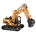 HUINA 1350 1/16 RC Excavator with 15 Channels - Imagen 2