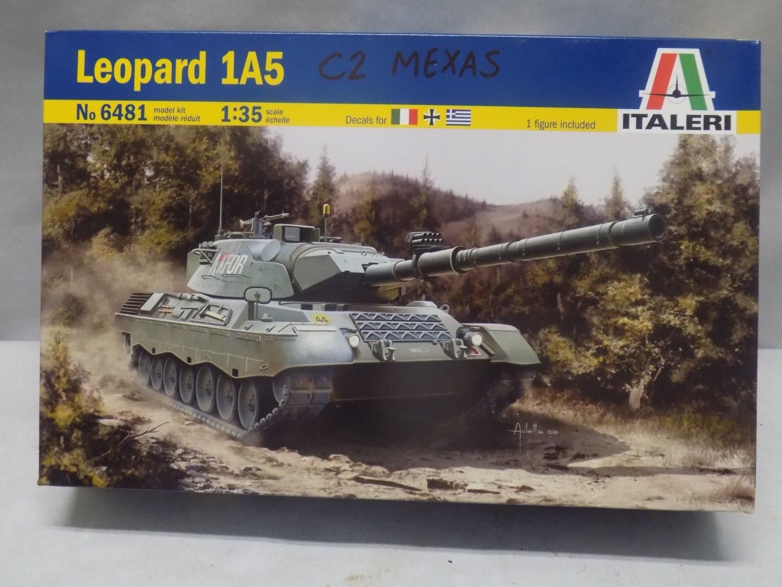 Italeri 1/35 Leopard 1A5 Kit - Imagen 1