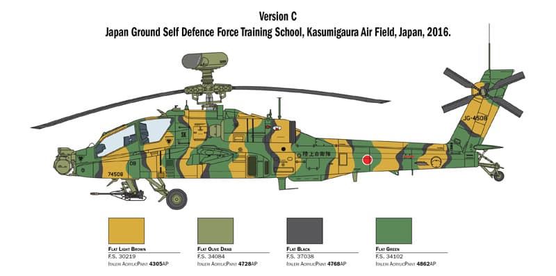 ITALERI 2748 1/48 AH-64D Apache Longbow - Imagen 5