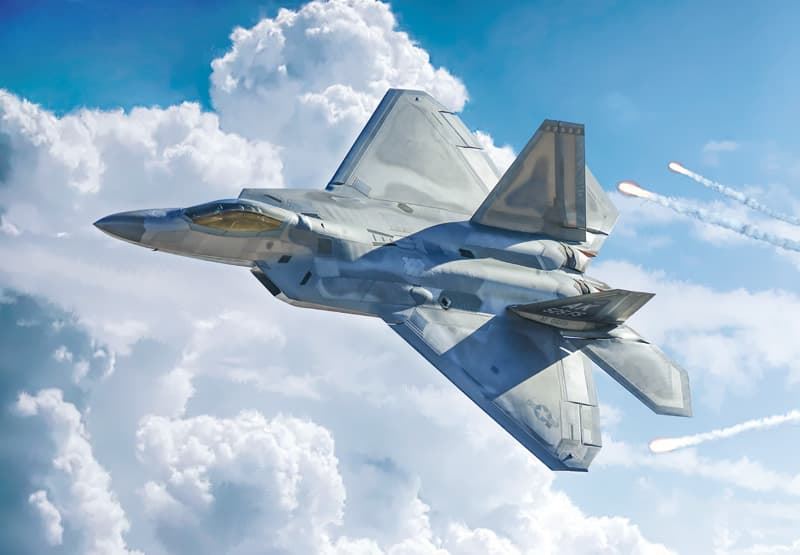 ITALERI 2822 1/48 F-22A Raptor - Imagen 1