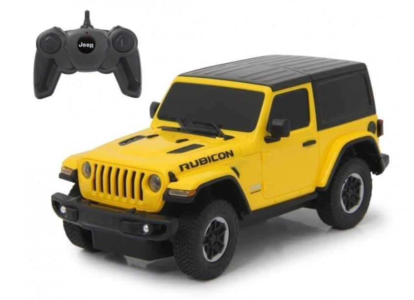 JEEP WRANGLER RUBICON 1/24 AMARILO RC - Imagen 1