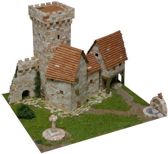 KITS CONSTRUCCION CASAS - CASAS LADRILLO - CONSTRUCCION EN PIEDR AEDES (1256) TORRE MEDIEVAL - Imagen 1