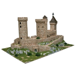 KITS CONSTRUCCION CASAS - CASAS LADRILLO - CONSTRUCCION EN PIEDRA AEDES  (1010) CHATEAU DE FOIX - Imagen 1