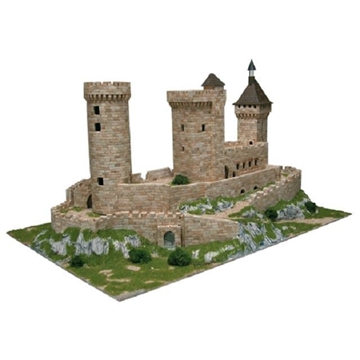 KITS CONSTRUCCION CASAS - CASAS LADRILLO - CONSTRUCCION EN PIEDRA AEDES  (1010) CHATEAU DE FOIX - Imagen 1