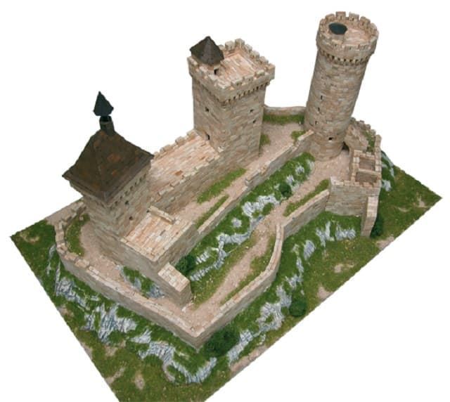 KITS CONSTRUCCION CASAS - CASAS LADRILLO - CONSTRUCCION EN PIEDRA AEDES (1010) CHATEAU DE FOIX - Imagen 4
