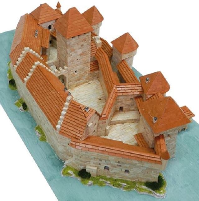 KITS CONSTRUCCION CASAS - CASAS LADRILLO - CONSTRUCCION EN PIEDRA AEDES (1012) CHATEU DE CHILLON - Imagen 2